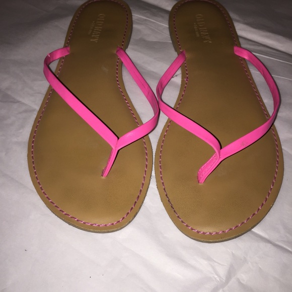 old navy faux leather sandals